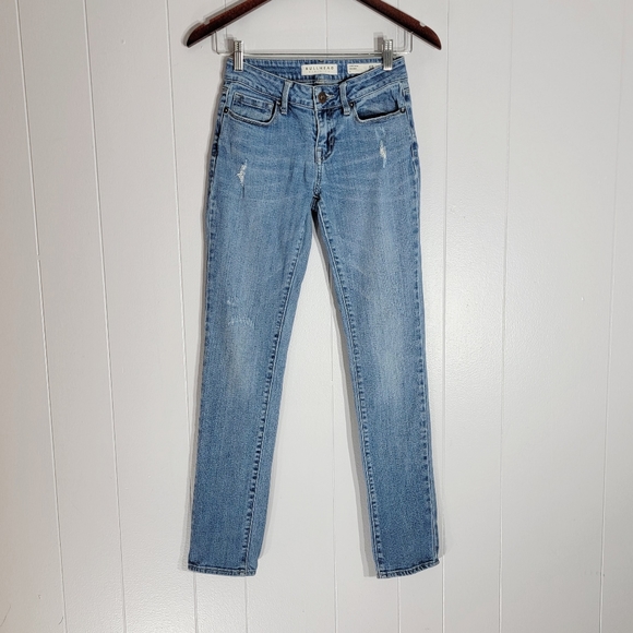 ❗️ 4/$25 Bullhead Denim Low Rise Distressed Skinny Jeans Size 1 - Picture 1 of 7